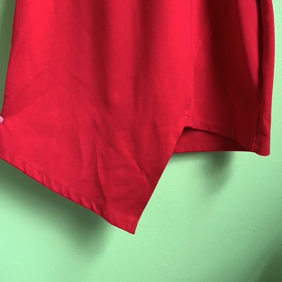 Red halter neck dress Windsor - Picture 3 of 6